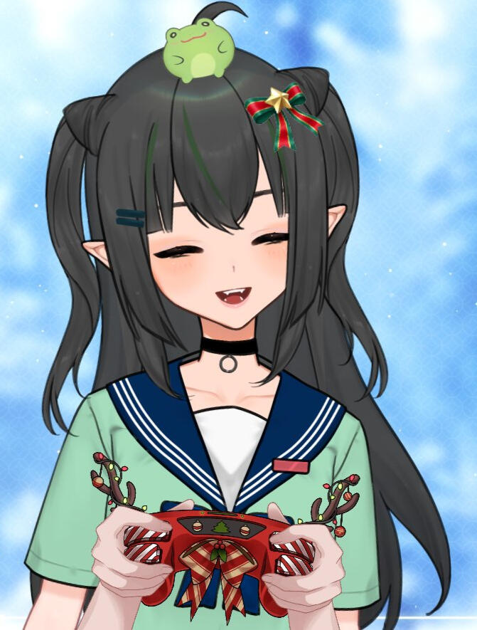 The PNG of Meenks (Without shoes) in her outfit!